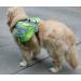 XIAOYU Dog Backpack - Adjustable Travel Harness Carrier for Hiking & Camping | Green Saddle Bag - Buy Online on GoSupps.com