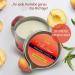 Vibratissimo Peach Grace Massage Candle 100ml | Natural Relaxation Candle with Coconut Oil | Ideal for Sensitive Skin | Aromatic Peach Fragrance - Buy Online on GoSupps.com