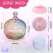 5 Pieces Large Body Powder Puff and Powder Container Crystal Case for Dust Puff Powder applicator with Box for Face and Body (Color Crown) Crown Color - Buy Online on GoSupps.com