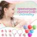 6 Organic Bath Bombs Unicorn Bath Bombs for Girls with Surprise Toy Jewelry Inside for Kids Handmade Bubble Bath Bombs Toys Gifts for 4 5 6 7 8 9 Years Old Girls Birthday Christmas - Buy Online on GoSupps.com