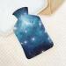 Space Star Hot Water Bottle with Plush Cover - Hand Warmer for Adults & Children | 26.5x15.3cm | International Shipping - Buy Online on GoSupps.com