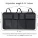 NALITARE Car Organiser - Multi-Pocket Seat Back Protectors & Travel Storage for Children - Durable Foldable Cargo Net - Black - Buy Online on GoSupps.com