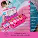 My First Makeup Set for Young Girls | Kids Makeup Kit | Foldable Palette & Mirror | Pink Toddler Makeup Gift - Buy Online on GoSupps.com