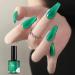 Metal Pearl Gel Nail Polish Green Mermaid Shell Thread Glitter Holographic Soak Off UV LED Varnish Shimmering Metallic Shining Sparkling Long Lasting DIY Art Manicure at Home Gift for Women - Buy Online on GoSupps.com