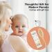 Baby Hair Brush with Soft Goat Bristles - Cradle Cap Brush for Infant Toddler Kids (Walnut Oval) - Buy Online on GoSupps.com