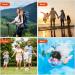 Vicloon Wet Bag 2 PCS - Waterproof Reusable Cloth Diaper Bags for Babies | Double Zipper Pockets | Ideal for Swimming, Camping, Travel | Rainbow-2PCS - Buy Online on GoSupps.com