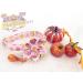 Adjustable Dog Collar with Removable Flower | Halloween Pink Pumpkin Hedgehog Design - XS Size - Buy Online on GoSupps.com
