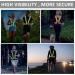 Famnosta Running Reflective Vest Gear 3 Pack  Adjustable Safety Vest High Visible Reflective Belt Straps Night Walking Vest Green Blue Pink - Buy Online on GoSupps.com