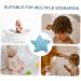 HAPINARY Bath Artifact Shower Body Scrubber Body Wash Scrubber Sea Star Bath Sponge Shower Sponge Decorative Bath Sponge Body Sponge Scrubber Body Exfoliating Sponge Cute Bath Sponge - Buy Online on GoSupps.com