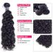 Amella Hair Wet And Wavy Human Hair Bundle - 20 Inches 100% Unprocessed Brazilian Virgin Water Wave - Natural Black Color - Can Be Dyed - Tight and Neat - 20 Inch Water Wave Hair Bundle - Buy Online on GoSupps.com