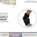 Copper Fit Rapid Relief Hot/Cold Ankle Foot Wrap - Black, One Size Fits Most | US - Buy Online on GoSupps.com