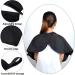 2 Pcs Waterproof Makeup & Hair Cape Set - Salon Barber Bib for Hair Dye & Styling in Black - Buy Online on GoSupps.com