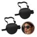 2pcs Eye Patches, Adjustable Medical Eye Patches for Adults & Kids, Comfortable Eye Patches for Kids Left & Right Eye for Surgery Recovery Period, Daily Use (Black)