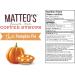 Matteo's Barista Style Sugar-Free Coffee Syrup Pumpkin Pie Flavor Zero Calories and Sugar Keto Friendly Ideal for Lattes Cappuccinos Espresso Americano Indulgent Taste (750mL 6-pack) 750 ml (Pack of 6) - Buy Online on GoSupps.com