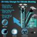 Electric Razor for Men 2024 Men s Electric Shavers Rotary LED Display 100% Waterproof Cordless Razor Wet/Dry Shaving Electric Shaver for Men Includes Nose Hair Trimmer Beard Trimmer Travel Shaver - Buy Online on GoSupps.com