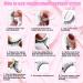 2023 Glazylash Reusable Adhesive Eyelashes - Glazy Boo Nelacony Snap on Lashes - Natural Look Macymars - 3D Beauty Self Adhesive Lashes (2 Pairs Natural, 1 Pair Long) - Buy Online on GoSupps.com