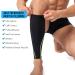 360 RELIEF Compression Calf Sleeves for Men and Women Sports - Shin Splints, Muscle Cramps Relief | Running, Hiking, Marathon - M L XL - Includes Mesh Laundry Bag | Black XL-1PAIR - Buy Online on GoSupps.com
