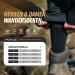 Ruixue Merino Hiking Socks for Men Women & Children - 3 Pair Pack - Black Trekking & Sports Socks for Outdoor Activities - Buy Online on GoSupps.com