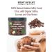 Organic Arabica Coffee Scrub with Coconut and Shea Butter - Acne & Cellulite Treatment, Varicose Vein Therapy - 10 oz - Buy Online on GoSupps.com