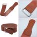 Premium Extra Wide Real Leather Sharpening Straps - Cowhide for Razors & Knives - Brown - Buy Online on GoSupps.com