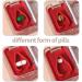 Portable Multifunctional Medicine Box | 3-in-1 Double-Sided Pill Organizer | Travel Moisture-Proof Pill Case for Purse & Pocket (White - Buy Online on GoSupps.com