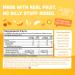 Organic Vegan Prebiotic & Probiotic Gummies for Kids - Peach Mango Flavor - 2 Billion CFU - 60 Gummies (30 Days) - Buy Online on GoSupps.com