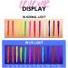 UV Glowing Eyeliner Gel Pen Long Lasting Rainbow Eye Liner Kit | Waterproof Smudge-Proof Pigmented Graphic Liners for Girls Pologmase - Buy Online on GoSupps.com