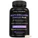 Vital Vitamins Multi Collagen Capsules with Biotin Hyaluronic Acid Vitamin C - Type I II III V X Peptides - Collagen Supplements for Men & Women - Hair Skin Nails Beauty Complex - 150 Count 150 Count (Pack of 1) Mul