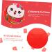 ABOOFAN 162 Pcs Cartoon Red Envelope New Year Red Packet Traditional Style Red Envelopes Year of The Rabbit Red Envelopes China Red Envelope 2023 Year Red Envelopes Paper Piggy Bank Child - Buy Online on GoSupps.com