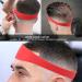Neckline Shaving Template - Curved Hair Cutting Guide & Soft Silicone Trimming Tool for DIY Home Haircuts (Red - Buy Online on GoSupps.com