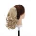 S-NOILITE 30cm Voluminous Hair Extensions | Corrugated Ponytail Braid & Claw | Dark Blonde & Bleached Blonde Mix - Buy Online on GoSupps.com