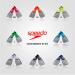Speedo Unisex Swim Training Fins - Men's 8-9 | Women's 9.5-10.5 - White/Grey - Buy Online on GoSupps.com