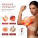 Lady B FIR Infrared Arm Band & Body Cream Set for Women EMANA Smartwear Tech for Toning Flabby Arms Advanced Compression Sleeves with Skin Rejuvenating Cream for Cellulite Reduction & Elasticity One Size Nude - Buy Online on GoSupps.com