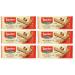 Pack of 6 multicereali Napolitan multi-grain waffles with hazelnut cream with whole wheat flour 175 g
