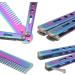 Rainbow Butterfly Pocket Comb - Metal Training Comb for Hair & Beard | Salon Beauty Tool - Buy Online on GoSupps.com