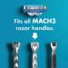Gillette Men's Razor Blade Refills 13 Mach3 Cartridges + 2 Mach3 Turbo Cartridges Blue Total Pack of 15 - Buy Online on GoSupps.com