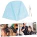 Mikinona 1ensemble Bonnet De Silicone R utilisable Avec Pour M ches Outil De Capillaire Pratique Pour R sultat Parfait 22X16X1CM Bleu - Buy Online on GoSupps.com