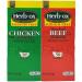 Herb-Ox Sodium Free Bouillon Bundle,Beef and Chicken, 100 Total Packets 50 Count (Pack of 2)