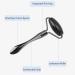 Hand Facial Roller Rolling Skin Care Tool Clean and Hygienic Cool Jadestone for Daily Use - Buy Online on GoSupps.com