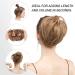 Hair Chignon 1 Piece Ball Head Wig Ring Natural Fluffy Long Beard Curly Hair Ring Ponytail Braid Hair Extension Hair Wig Bag Bun Messy Bun Hair Piece (Color : Black brown) - Buy Online on GoSupps.com