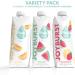 Sugar Free Electrolyte Water Variety Pack Zero Calorie Hydration Drink Refresh Hydrate & Recover Electrolytes + Vitamin B's + Focus Comes in Eco-friendly Tetra Pak Packages - 18 count Variety Pack 500 ml (Pack of 18) - Buy Online on GoSupps.com
