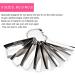 French Tip Cutter Set - 18Pcs Manicure Tool for Salon & Home - Buy Online on GoSupps.com