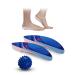 Shoe Inserts for Plantar Fasciitis - Strong High Arch Support Insoles for Women & Men to Help Flat Feet  Heel Arch Support & Pain Relief  with Foot Exercise Ball - FSA or HSA Eligible Men/Youth (9.5-12) / Women (11-13.5)