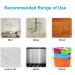 Self Adhesive Dots  Strong Adhesive 1150 Pcs (575 Pairs) 0.59 inch Diameter Sticky Back Coins Nylon Coins  Hook Loop Dots with Waterproof Sticky Glue Coins Tapes  Suitable for Classroom  Office  Home White 575P-15MM - Buy Online on GoSupps.com