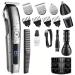 Hair Clippers for Men 14 in 1 Electric Beard Trimmer for Men Waterproof USB Rechargeable Cordless Haircut Nose Ear Hair Groomer Kit
