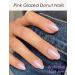 Buy Semi Cured Gel Nail Strips - 20pcs Pink Pearl Shimmer | DIY Gel Nail Wraps for Home Use - Buy Online on GoSupps.com