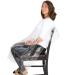 Disposable Capes Hair Salon - 100 Plastic Capes for Hair Coloring and Shampooing - Buy Online on GoSupps.com