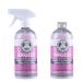 Horseandangel's mane spray for horses fragrance - tail spray for horses fragrance - gloss spray for volume light combing quick degradation almond flower scent - horses accessories & horse care (1000ml)