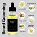 Organic Beard Oil for Men | White Tea Infusion | 2 Fl Oz | Natural Argan Coconut & Jojoba Beard Softener - Buy Online on GoSupps.com