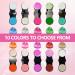 10 Craie pour Cheveux Teinture Temporaire pour Cheveux de Dye Couleur Lavables Cheveux Multicolores pour Hommes et Femmes Id al pour Anniversaire Halloween No l F te Cosplay - Buy Online on GoSupps.com